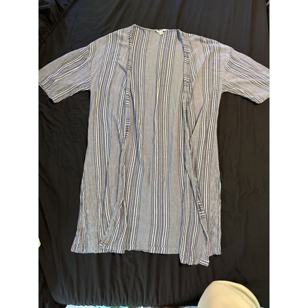 American Eagle Striped Swimwear Coverup One Size